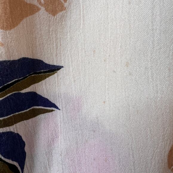 Billabong Dress Womens Size Small Divine Floral Faux Wrap Mini Colorful - Picture 9 of 16